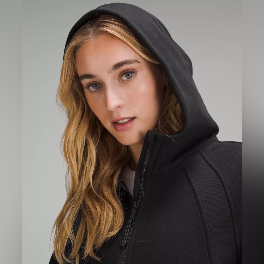 Scuba Oversized Half-Zip Hoodie. Black.‎ Size L/XL  EUC - Picture 4 of 6